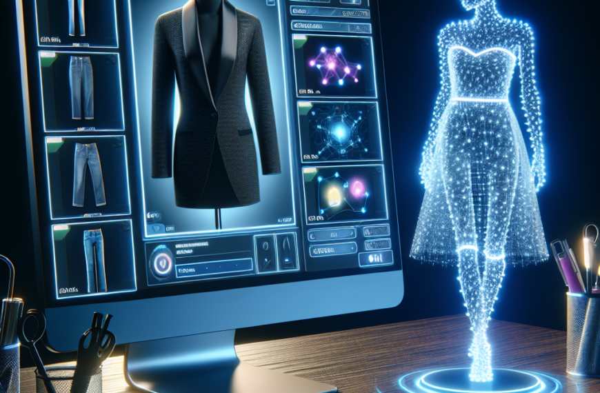  Cómo usar IA para diseño de moda