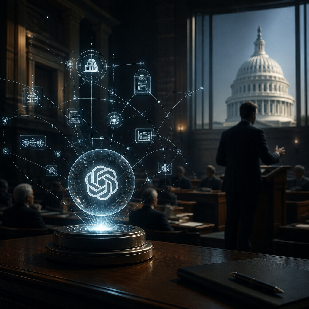 ¿Es chatGPT la herramienta de IA predilecta del congreso? análisis de su uso en washington