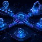 Frameworks de agentes de IA coordinando herramientas y flujos de trabajo